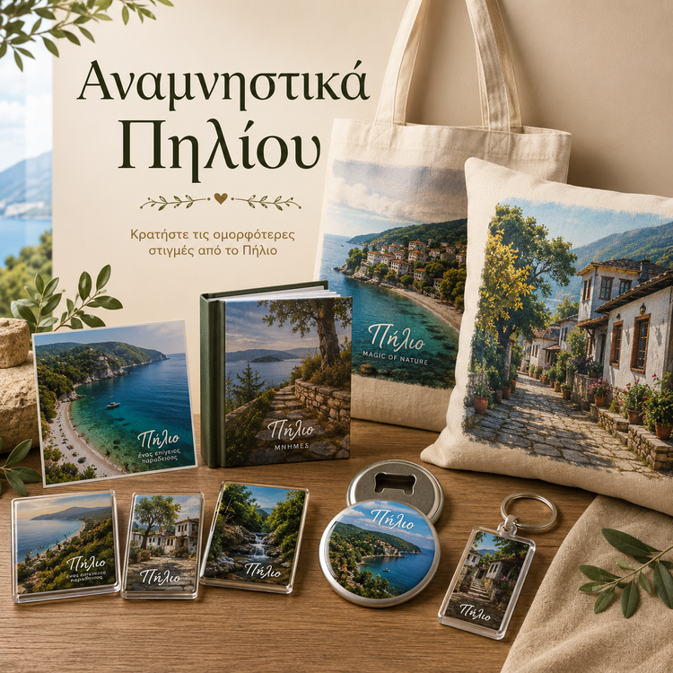 Αναμνηστικά & Δώρα Πηλίου