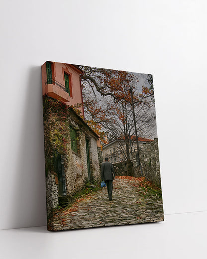 Καμβάς με εικόνες από το Πήλιο 30x40cm